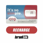 Recharge 019 Mobile SIM Card