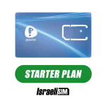 Pelephone Prepaid SIM Card