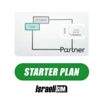 Partner Prepaid SIM card Israel
